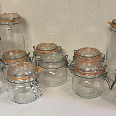 Le Parfait French Glass Canisters