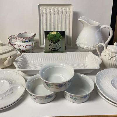 White Serving Ware