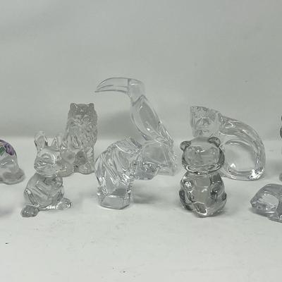 Fenton, Waterford And More Crystal Animal Figurines 