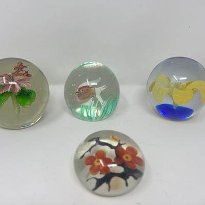 Glass Paperweights 1