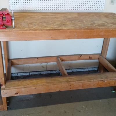 Handmade Work Bench 