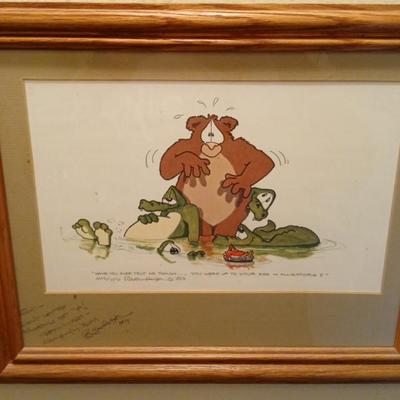 Robert Marble Signed Print #1