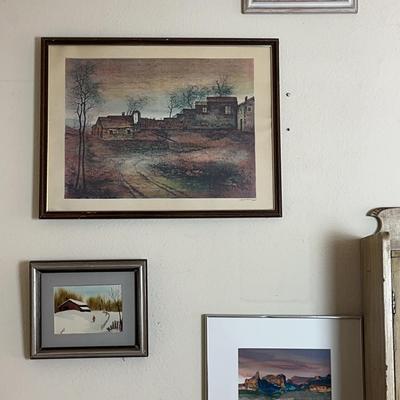 Landscape Paintings And Print Collection