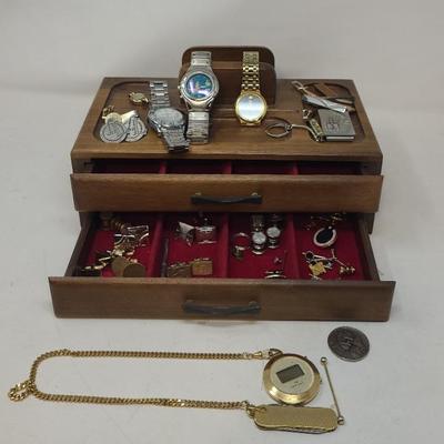 Jewelry Box, Watches, and More