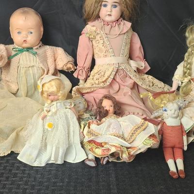 Collection of Porcelain Dolls