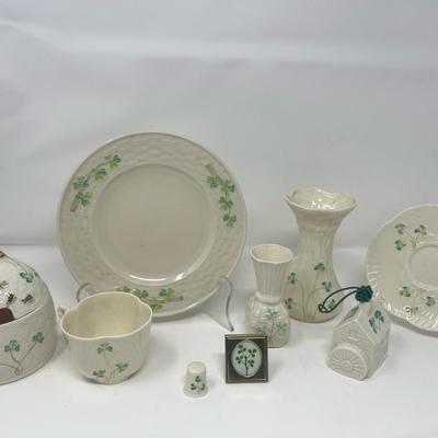 Beleek Ireland Shamrock Design