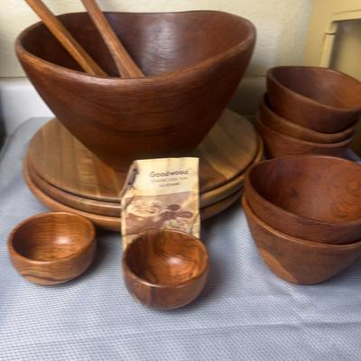 Goodwood Teak Saladware