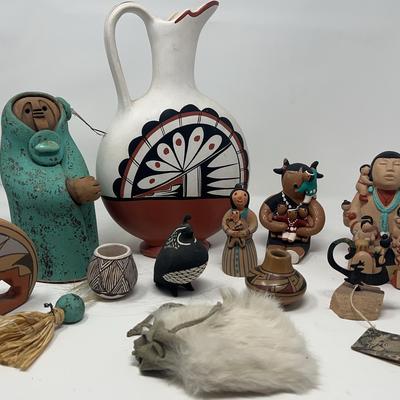 Native American Ceramic/Clay  Works And More