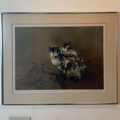 Kaiko Moti ‘Owls’ Numbered And Signed Print (103/120)