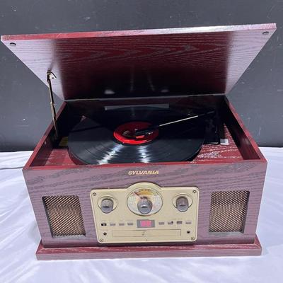 Sylvania Nostalgia 5 In 1 Turntable Radio Golden Age Country CD