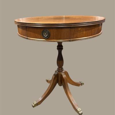 Vintage Clawfoot Side Table 