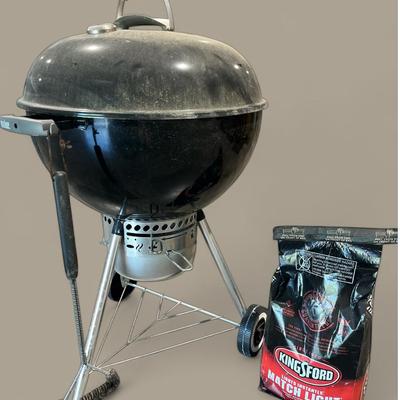 Let’s Get Cookin! Webber Charcoal Grill W/ Charcoal 