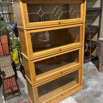 Oak Barrister Bookcase 