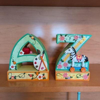 Lot #160 - Mary Engelbreit A to Z Bookends