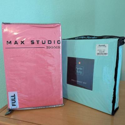 Lot #169 - Max Studio Home and Cynthia Rowley Full Sheet Set Lot