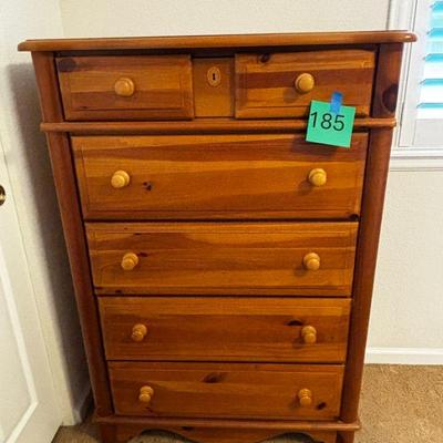 Lot #185 - Lea Industries Stars & Stripes Chest of Drawers