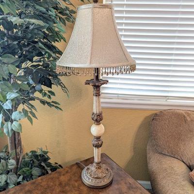 Lot #96 - Vintage Berman Table Lamp With 3-Way Switch