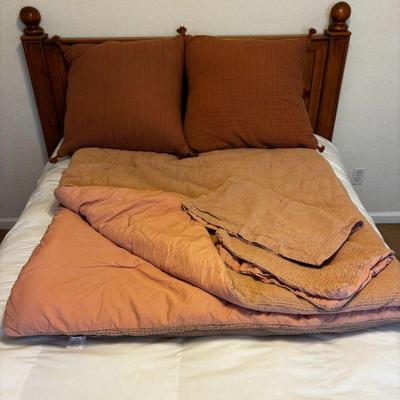 Lot #183 - Bedding Set with Decorative Pillows
