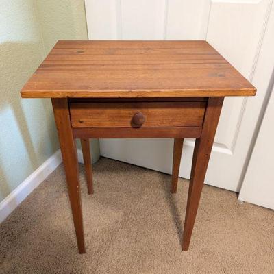 Lot #154 - Vintage Wooden Side Table