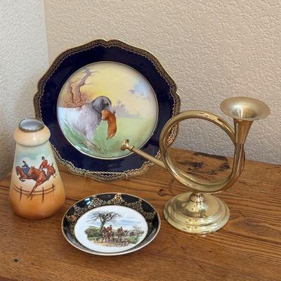 Lot #3 - Vintage Decorative Auction Lot: Hunting Theme