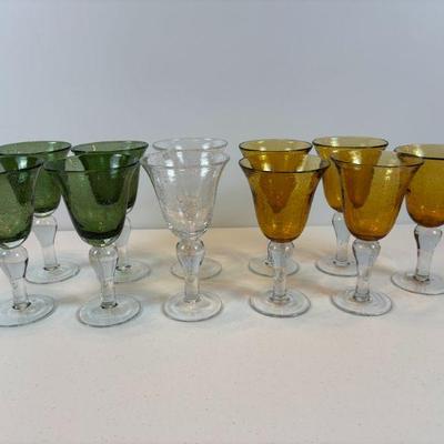 Lot #42 - Kohl's Harvest 11 pc Glassware Set
