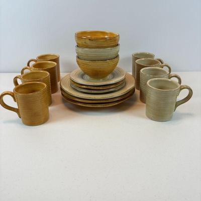 Lot #45 - Rustico Pottery Dinnerware Set