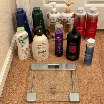 Lot #182 - Personal Care & Hair Products Lot with Scale