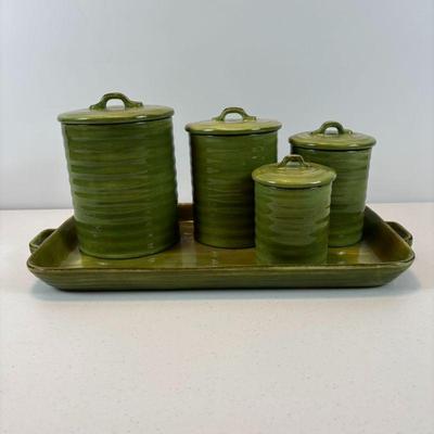 Lot #37 - Campagnolo Tabletops Unlimited Canister Set