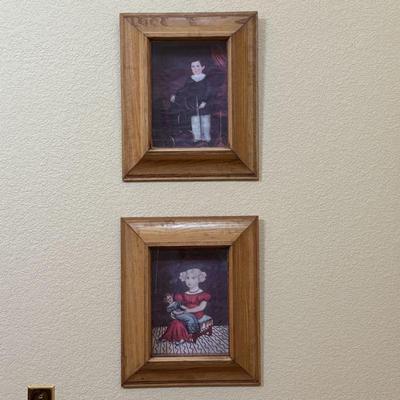 Lot #4 - Framed Vintage Portraits