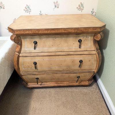Lot #150 - Serpentine Chest of Drawers