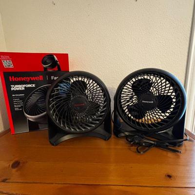 Lot #195 - Honeywell TurboForce Power Fan - Set of 2