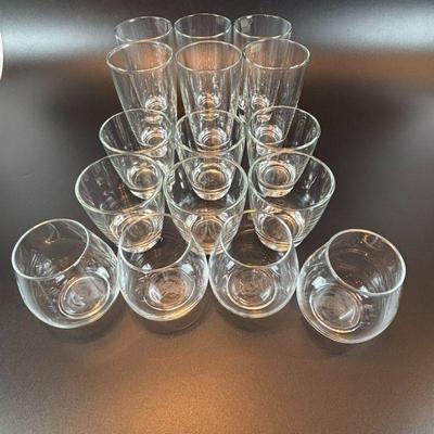 Lot #49 - Complete Set of Glassware