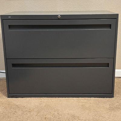 Lot #137 - HON 2-Drawer Lateral File Cabinet