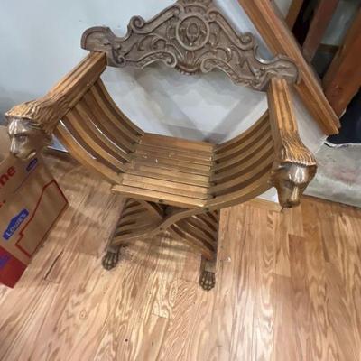 Carved stool