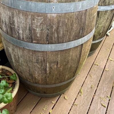 Wooden barrels