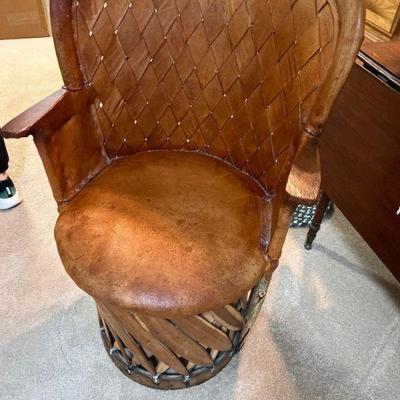 Leather chair