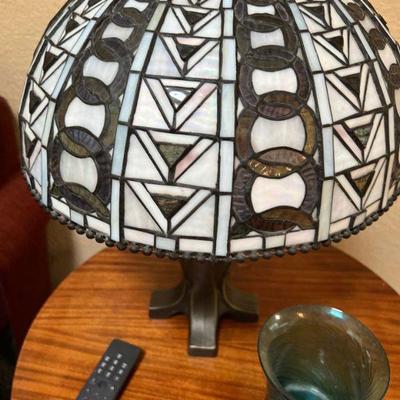 Stained glass lamp