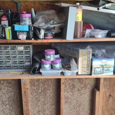 Two Shelves Of Hardware And More