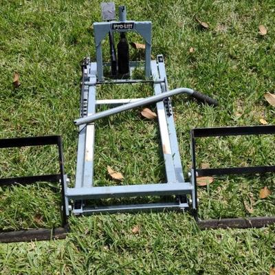 Lawnmower Lift, Hydraulic Jack