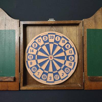 Vintage "Executive Darts" Dart Board-No Darts 