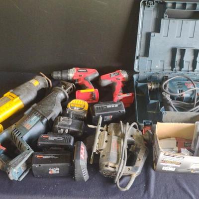Power Tool Table Lot