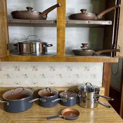 Gotham Steel & Innerwell Pots & Pans
