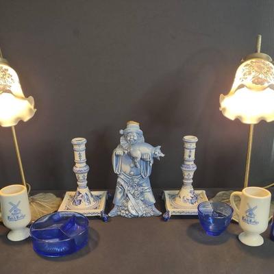Blue & White Decorative Items-Delft 