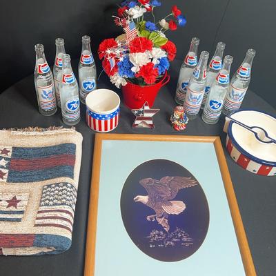 Collection Of Patriotic Items
