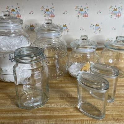 Glass canisters