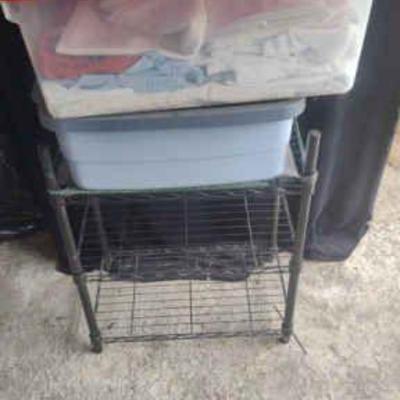 Metal wire shelf