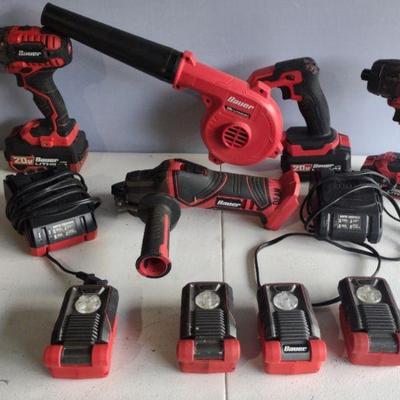 Bauer tool lot