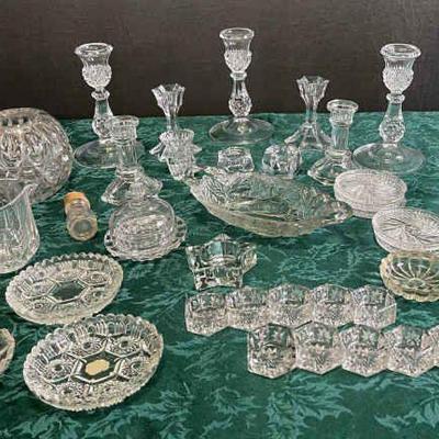 Crystal and glass lot 1