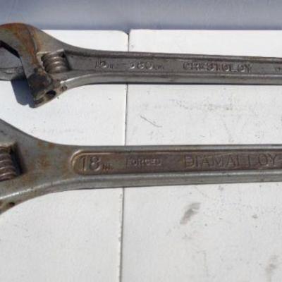 Adjustable wrenches