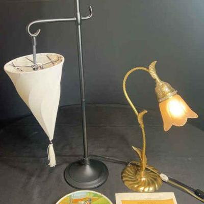 Lamps scarecrow plate